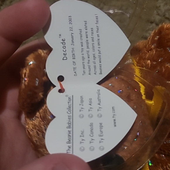 Ty brown decade bear - Picture 4 of 4